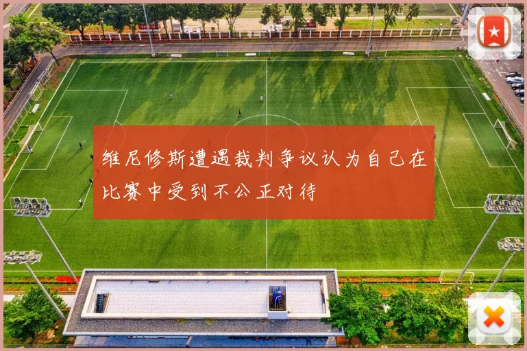 维尼修斯遭遇裁判争议认为自己在比赛中受到不公正对待