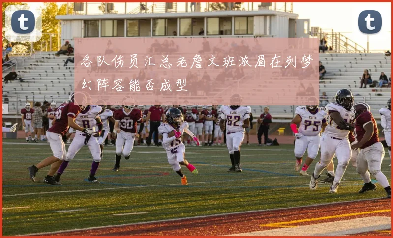 各队伤员汇总老詹文班浓眉在列梦幻阵容能否成型